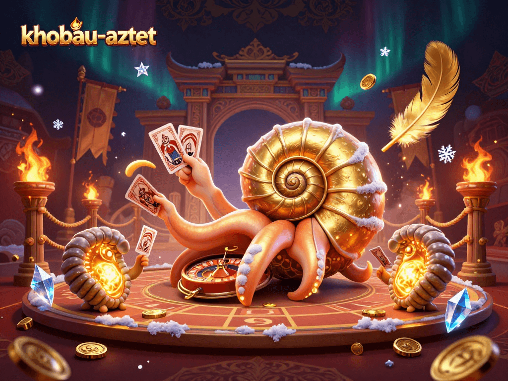 Engage with khobau-aztec slot treasures through colorful 3D ancient game elements.