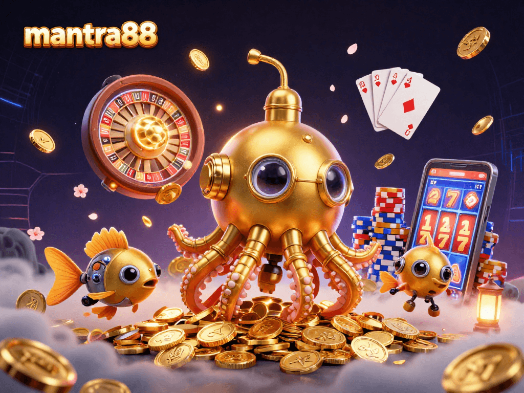 Engage with exhilarating gameplay at mantra88 while winning big with golden kraken and shimmering gems.