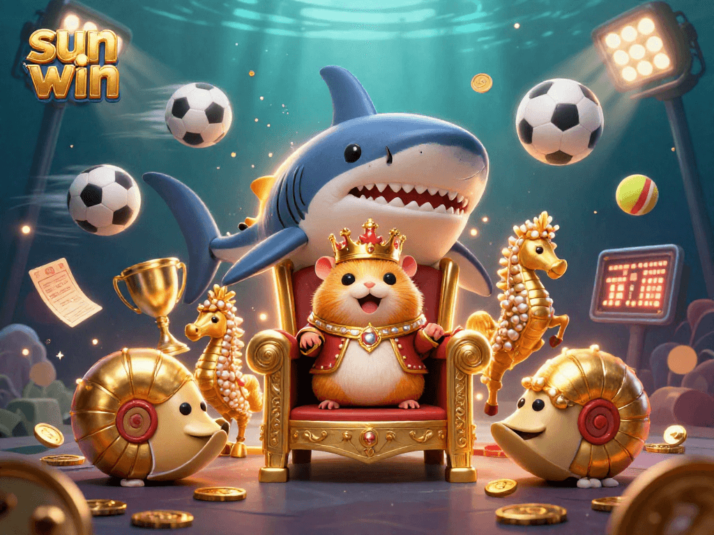 Experience the thrill of sun win with our vibrant 3D casino scene featuring dynamic gameplay elements.