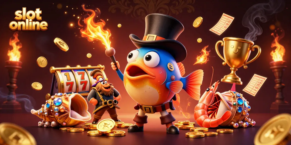 Engage with the exciting world of slot online in this vibrant 3D illustration featuring captivating characters and dynamic gaming elements.