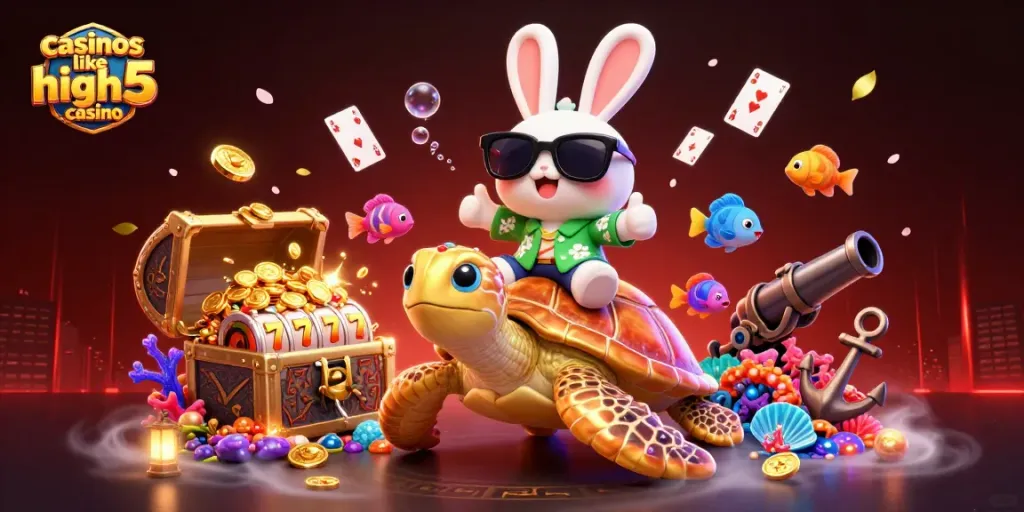 Explore fun gameplay at casinos like high 5 casino with exciting slot reels and colorful characters.