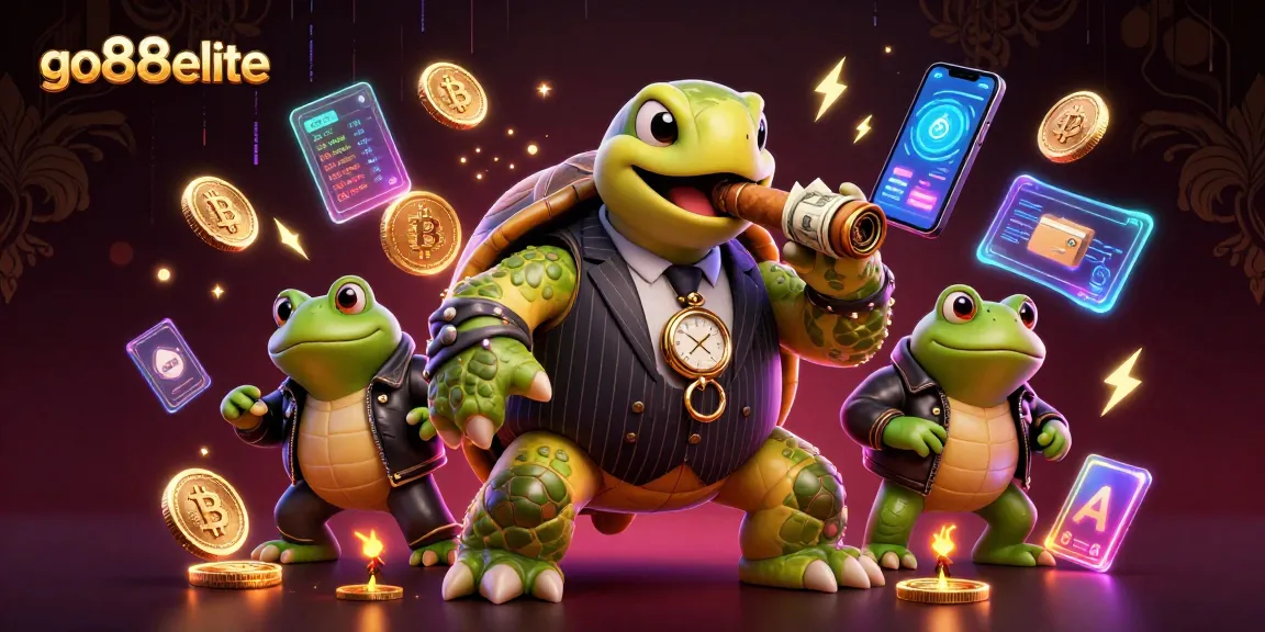 Engage with exhilarating action at go88elite while enjoying a vibrant casino scene featuring crypto elements.