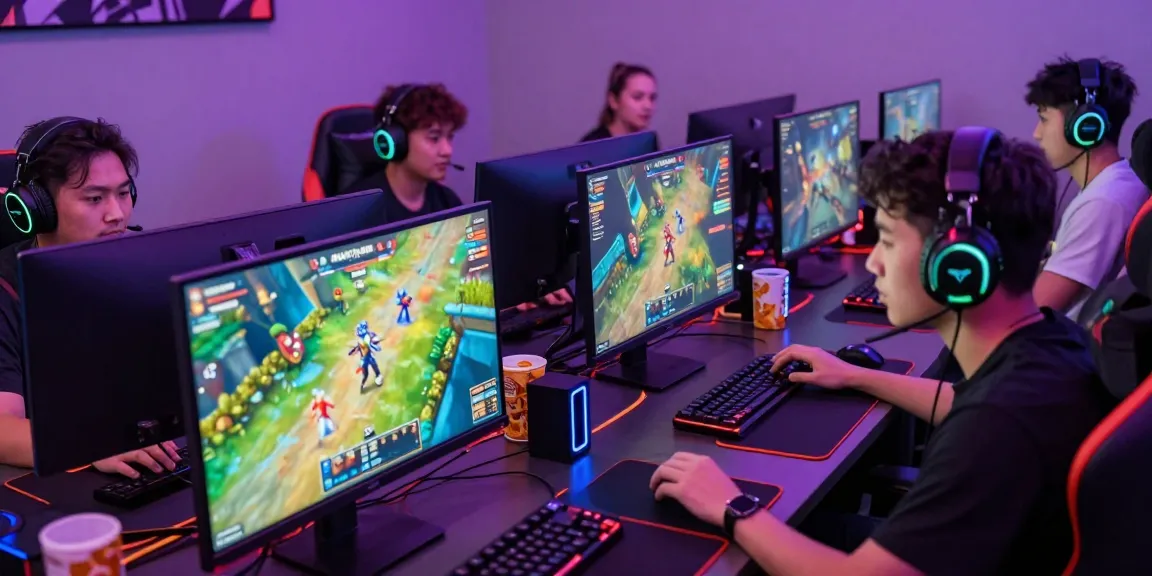 Players engaged in competitive gaming on MANTRA88, showcasing excitement and technology.