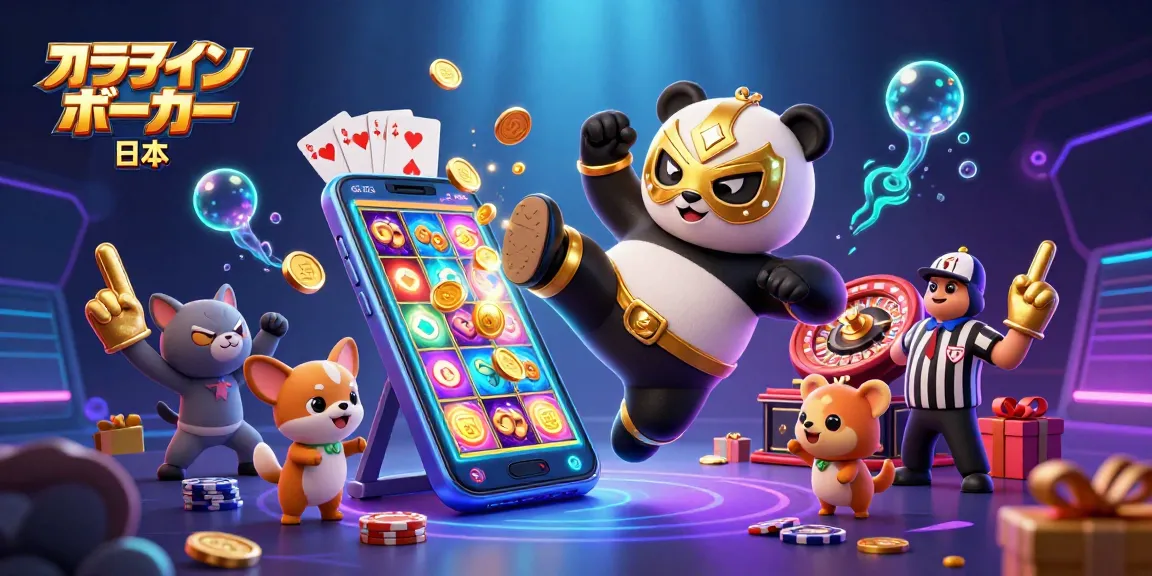 オンラインポーカー 日本の活気に満ちたシーンでポータブルゲーム体験を楽しむ