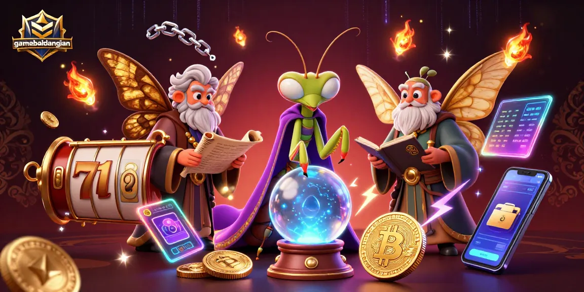 Experience thrilling gameplay with gamebaidangian in this vibrant 3D casino illustration.