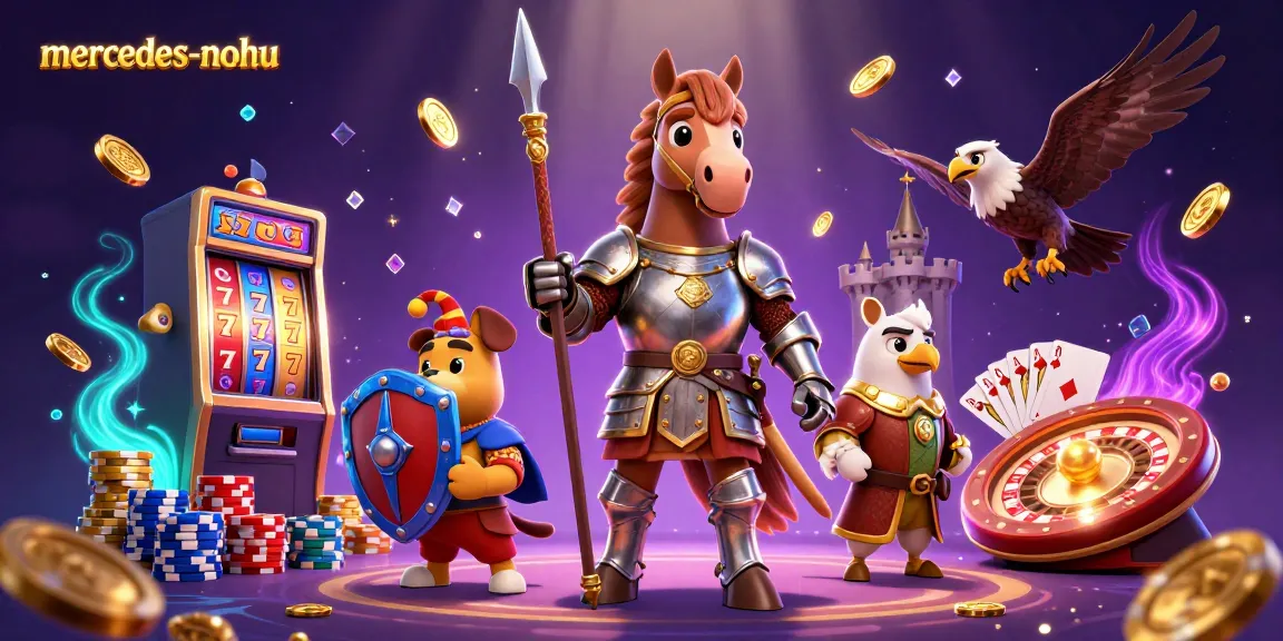 Engage with the exciting world of mercedes-nohu as knights and treasures unfold in vibrant, dynamic action.