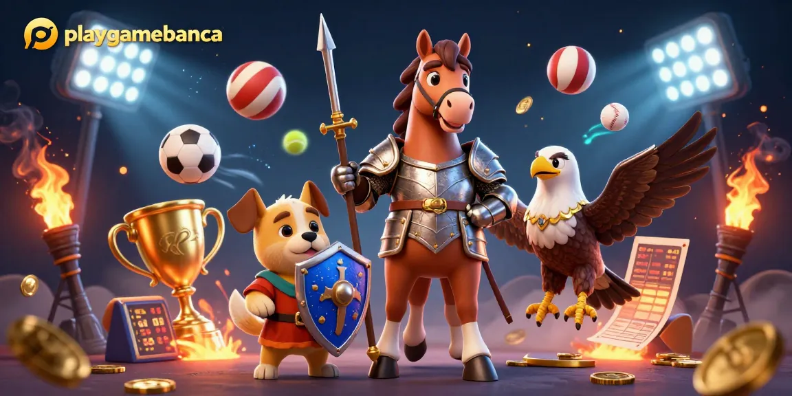 Engage in thrilling gameplay at playgamebanca amidst dynamic sports and casino elements.