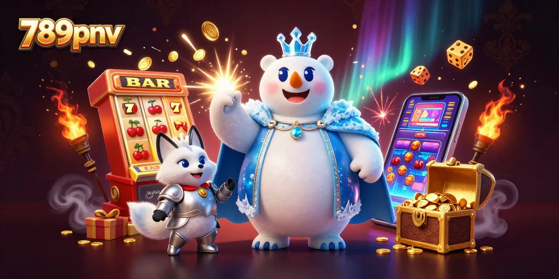 Experience the thrill of 789pnv with vibrant gaming elements and characters in action.