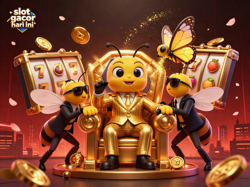 Engage in thrilling jackpot action with slot gacor hari ini featuring lively characters and game elements.