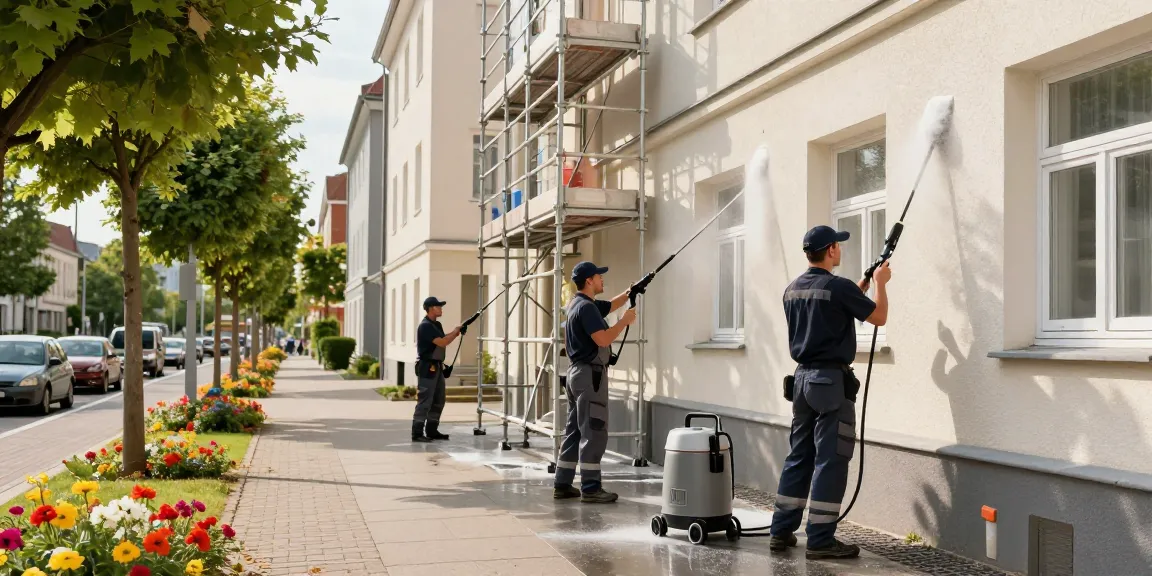 Fassadenreinigung Diemelstadt mit professionellem Team und umweltfreundlichen Mitteln.