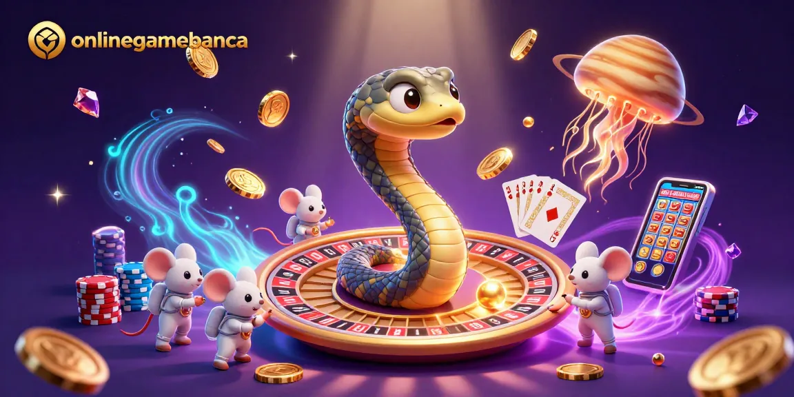 Betting on Saturn's roulette wheel at onlinegamebanca with fun characters and cosmic casino elements.
