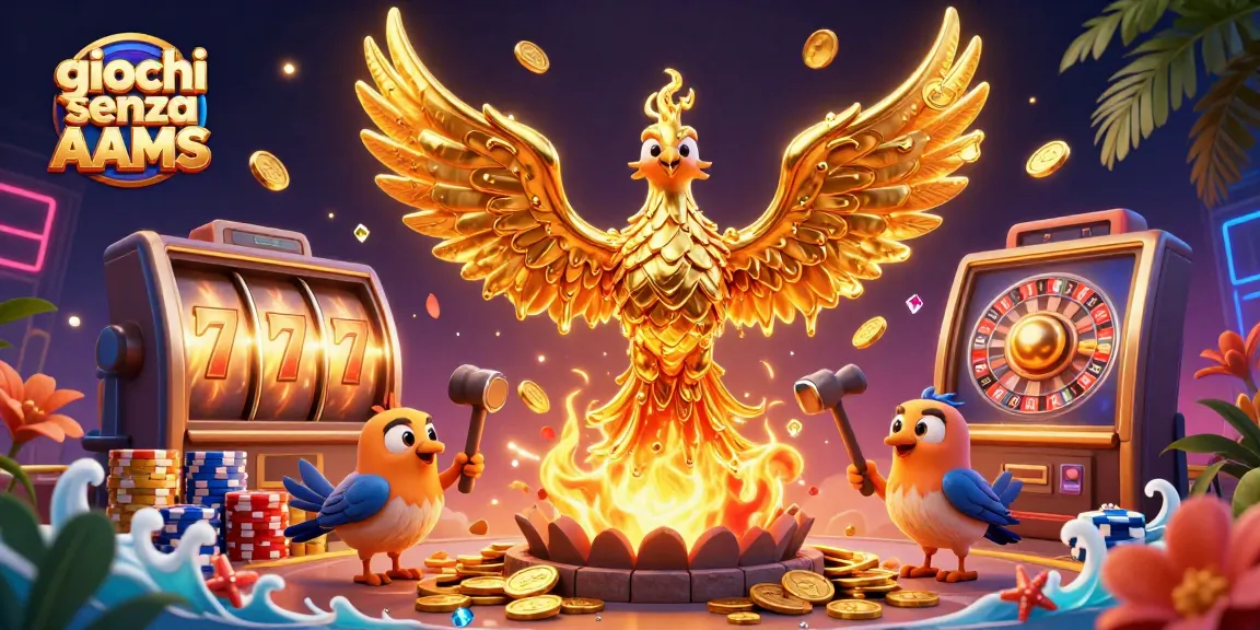 Gioca senza AAMS con slot machine e autentico casino virtuale in un ricco panorama 3D