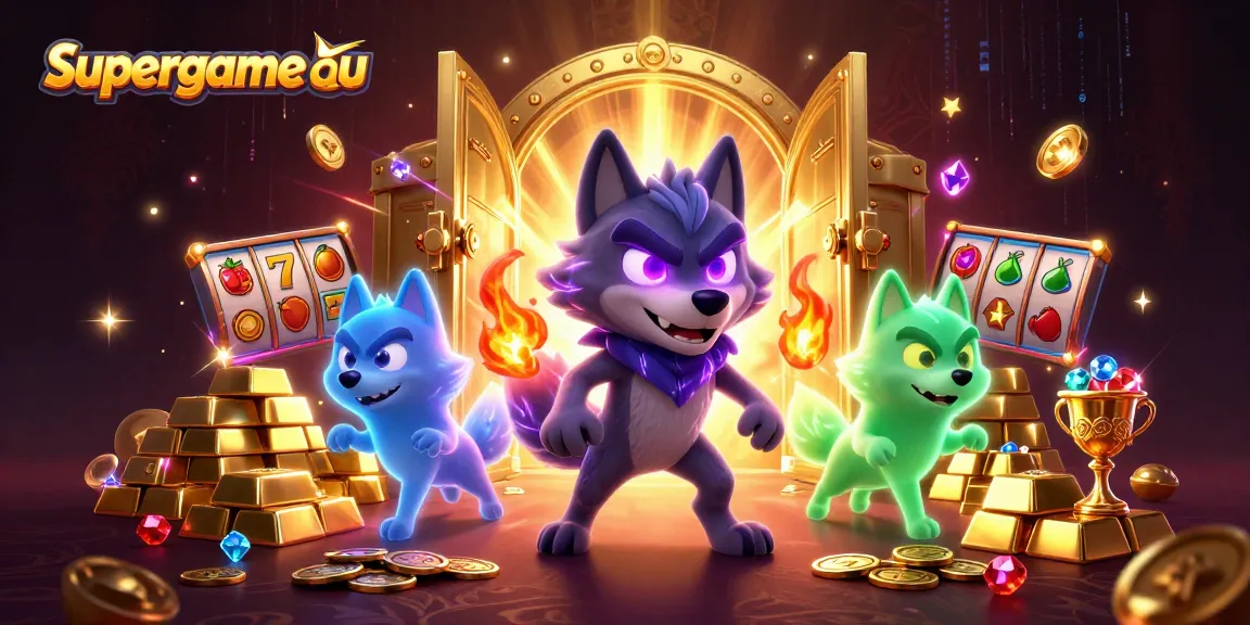 Experience the thrilling gameplay of supergame au with dazzling slots and captivating treasures.