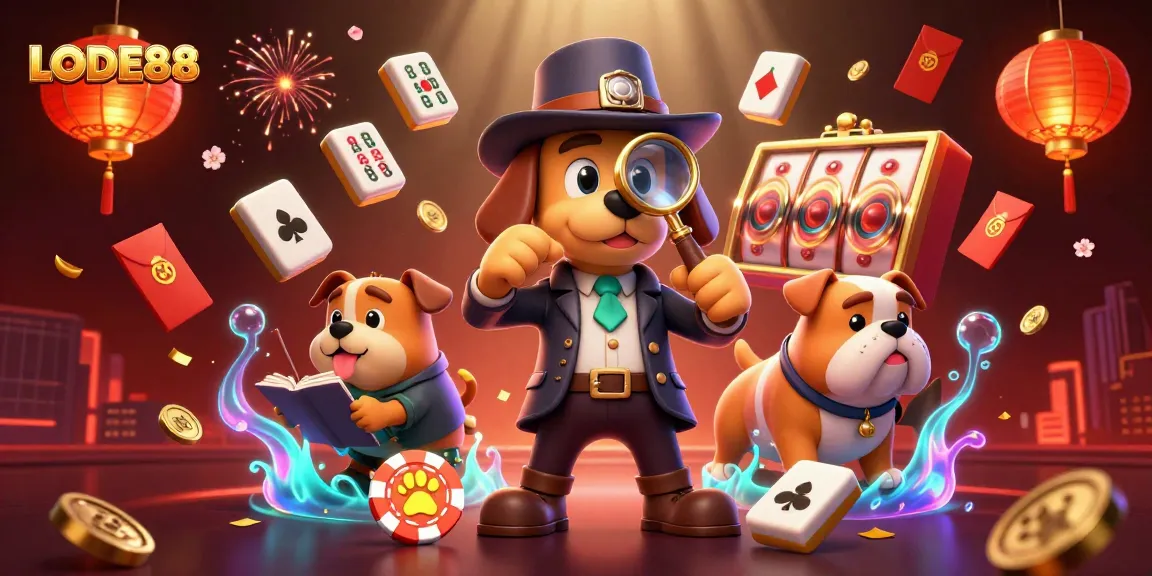 Play LODE88 to discover thrilling casino secrets in a vibrant, richly detailed scene.
