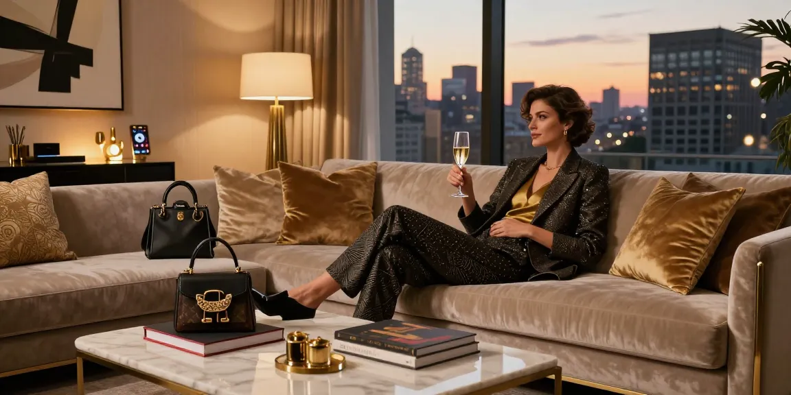 Gaya hidup mewah dengan LUXURY111 di ruang loft urban yang elegan.