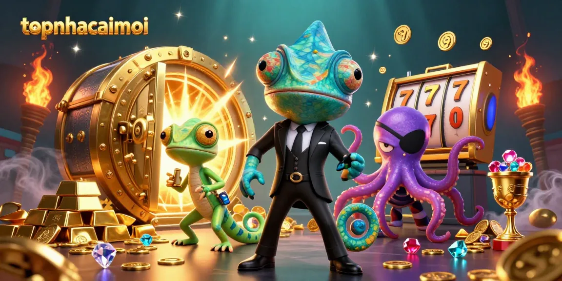 Engaging characters from topnhacaimoi casinos spinning reels and unlocking treasure vaults.