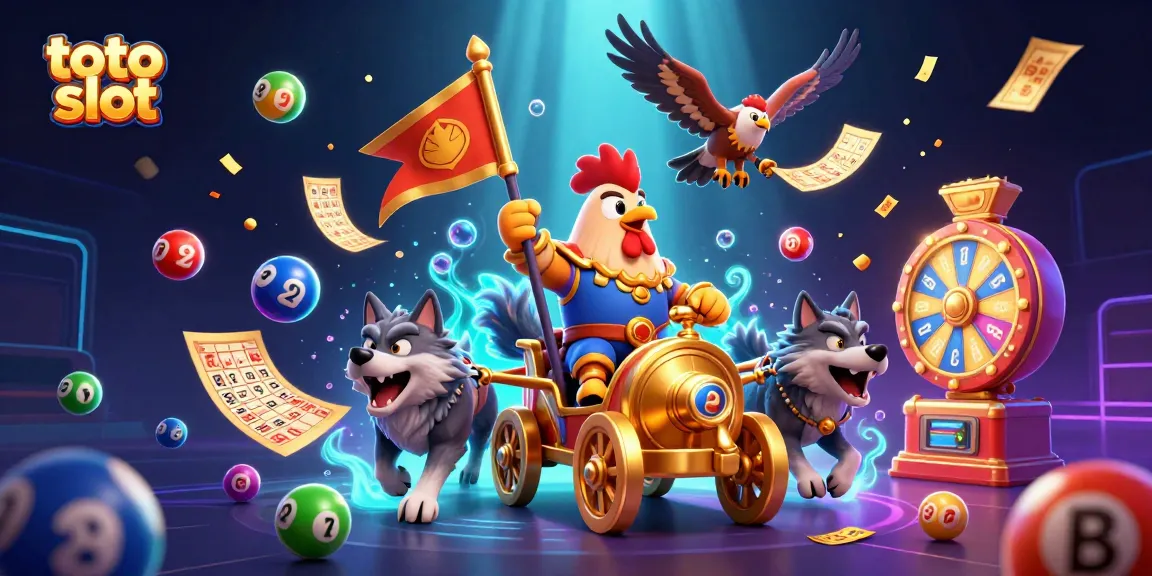 Experience exciting gameplay with the dynamic toto slot features illustrated vividly.