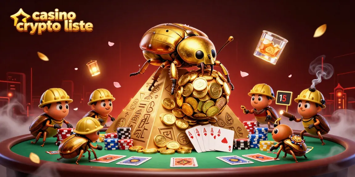 La liste de casinos crypto met en avant des éléments de jeux animés, incluant des croupiers, des jetons de poker, et des symboles de chance.