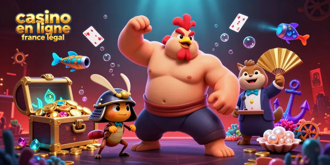 Vivez l'expérience palpitante de casino en ligne France légal avec notre scène colorée de jeux immersifs.