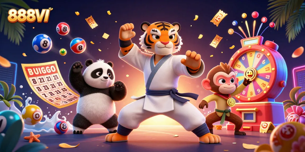 Experience thrilling gameplay with 888VI as the fun unfolds in a vibrant casino adventure.
