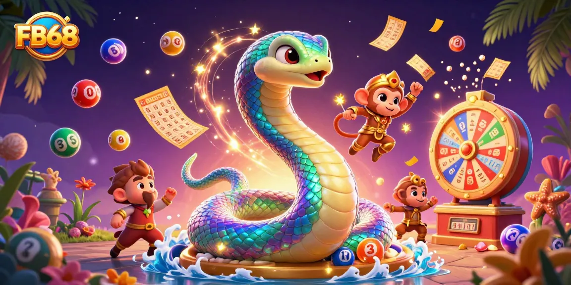 Experience the excitement of FB68 with vibrant visuals of games and festive elements.