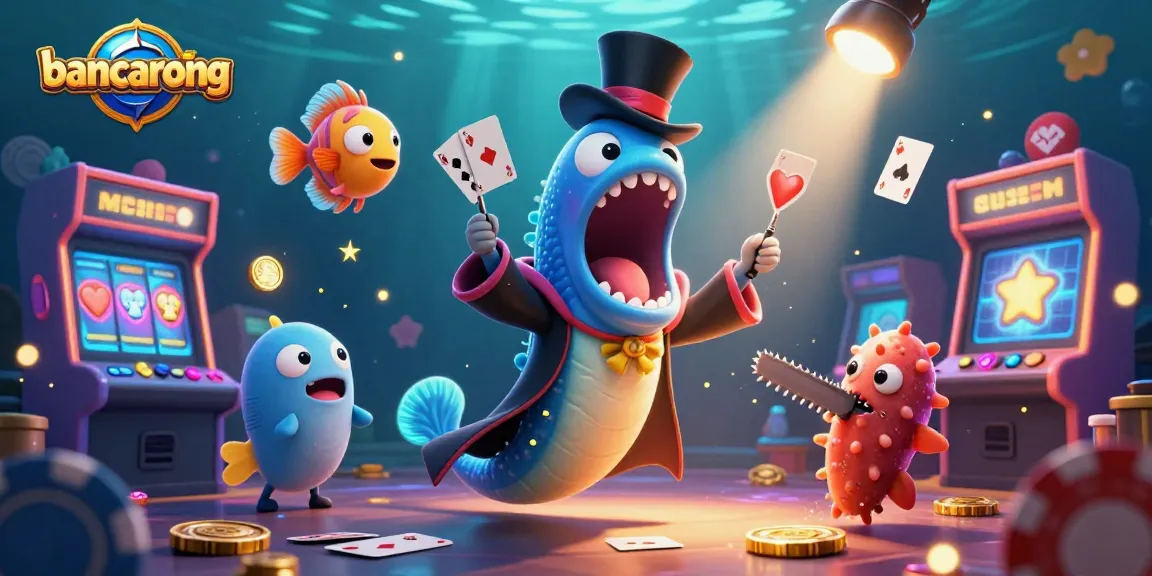 Bancarong brings excitement to life with a magical undersea casino scene featuring vibrant characters.
