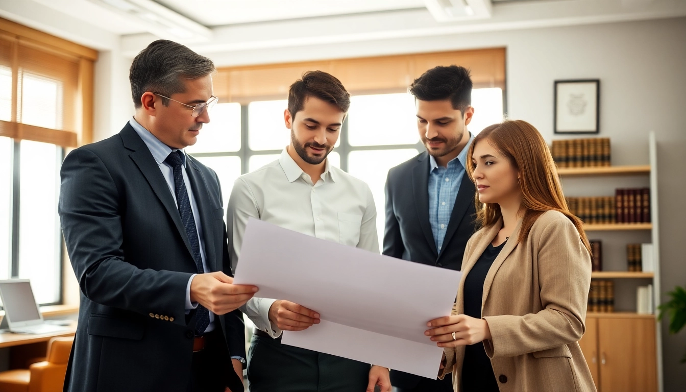 Engage with professional agents providing Title Insurance Services in a collaborative office.