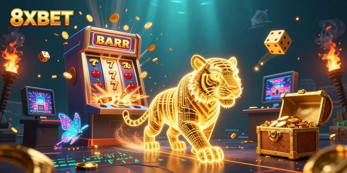 Win big with engaging gameplay in 8XBET's vibrant digital casino atmosphere.