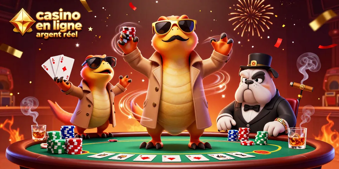 Gagnez gros avec casino en ligne argent réel tout en jouant à une table de poker dynamique.