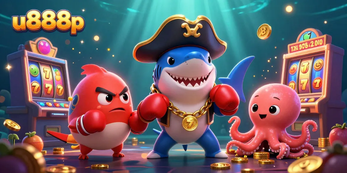 Experience the thrilling fun of u888p with vibrant slot machines and cute characters!