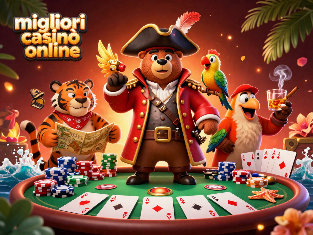 Vinci con i migliori casinò online nel nostro mondo d'azzardo vibrante e avventuroso.