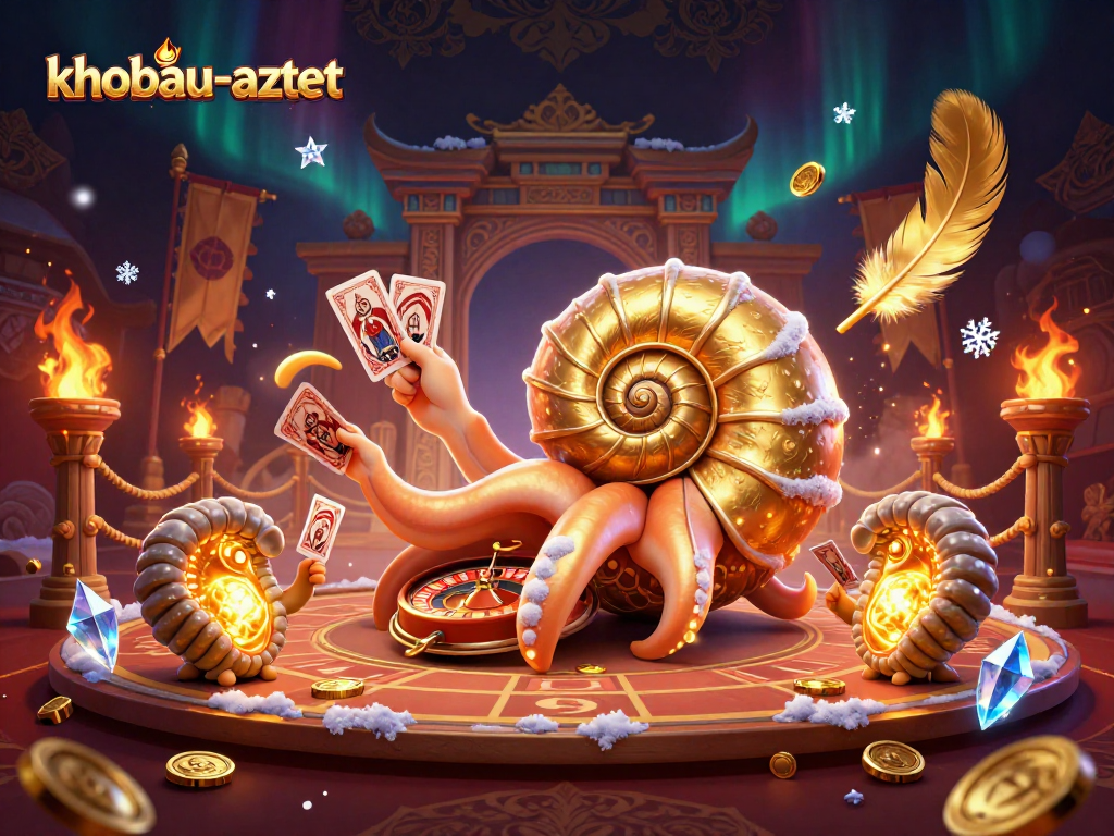 Engage with khobau-aztec slot treasures through colorful 3D ancient game elements.
