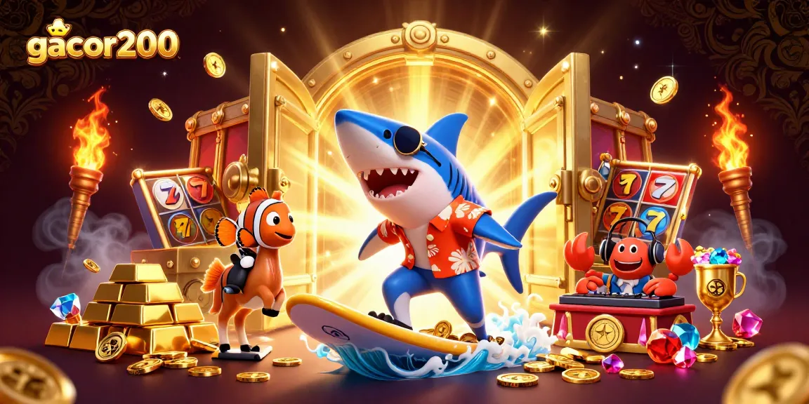 Gacor200 memberikan pengalaman bermain slot online terbaik dengan karakter lucu dan berkilau.