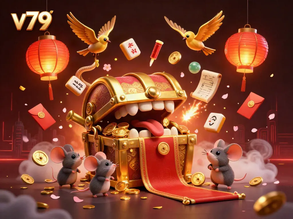 Experience thrilling gameplay at V79 with rich visuals of casino adventures and rewards.