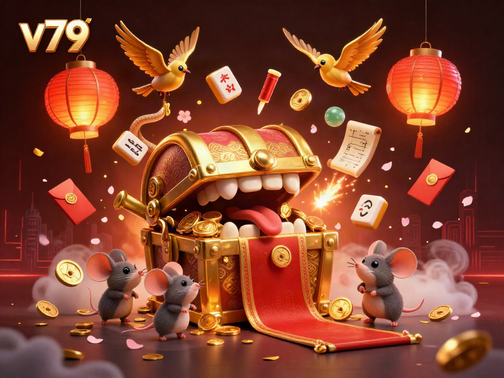 Experience thrilling gameplay at V79 with rich visuals of casino adventures and rewards.