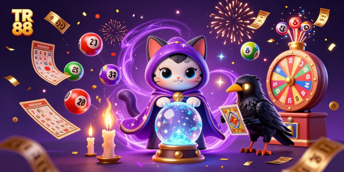 Spin and win with TR 88, featuring a colorful carnival of gambling activities and fortune in a vibrant 3D scene.