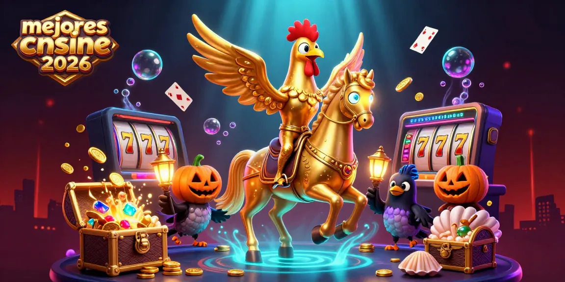 Ilumina tu experiencia con los mejores casinos online 2026 en una casino nocturno lleno de tesoros.