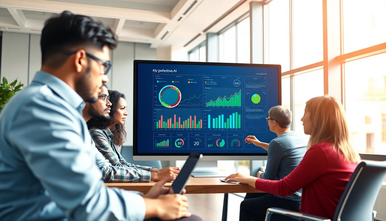 Enhancing AI Overviews optimization for businesses showcased in a collaborative office environment.