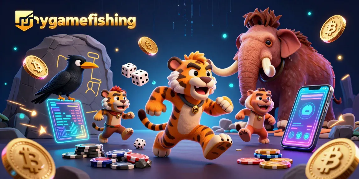 Experience thrilling mygamefishing adventures at the prehistoric casino with crypto elements.