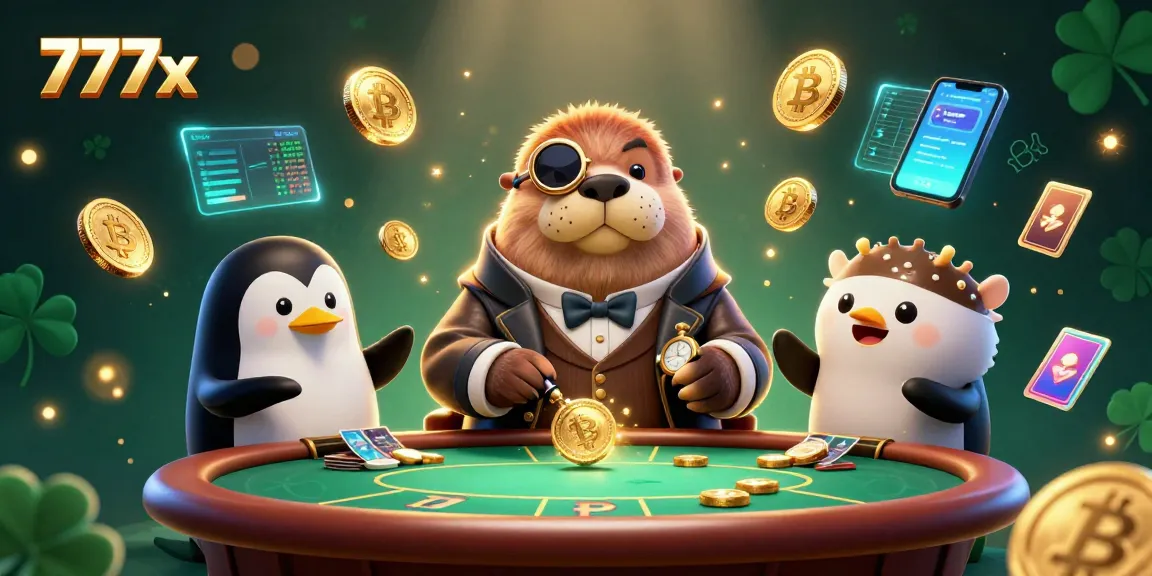 Experience thrilling games at 777x Casino with a jolly walrus and exciting poker night.