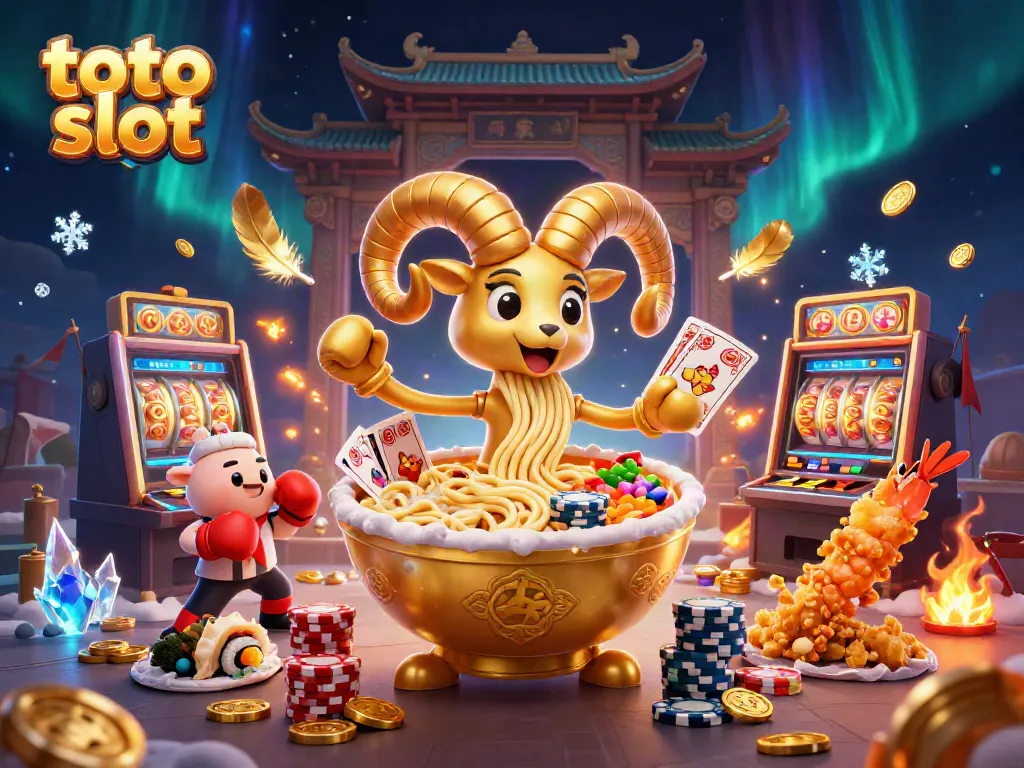 Slot menang besar di toto slot dengan karakter lucu dan unsur kasino yang menarik.
