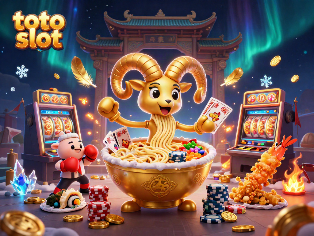 Slot menang besar di toto slot dengan karakter lucu dan unsur kasino yang menarik.
