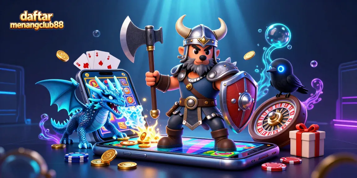 Experience winning thrills with daftar menangclub88 featuring vibrant characters and engaging casino elements.